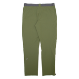 MAIER SPORTS Womens Trousers Green Regular Tapered W36 L32