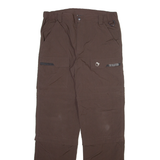 TREVOLUTION Detachable Legs Mens Trousers Brown Regular Straight W30 L31