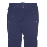 MAMMUT Womens Trousers Blue Regular Tapered W34 L26