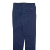 LACOSTE Mens Trousers Blue Slim Straight W29 L34