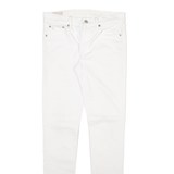 POLO RALPH LAUREN Womens Trousers White Slim Skinny W29 L32