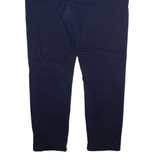 KANGOL Mens Trousers Blue Relaxed Tapered W40 L29