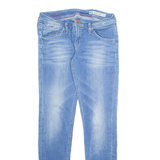 TOMMY HILFIGER Mens Jeans Blue Slim Tapered Stone Wash W32 L34