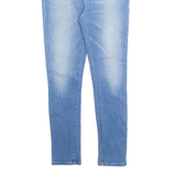 TOMMY HILFIGER Womens Jeans Blue Regular Skinny Stone Wash W24 L26