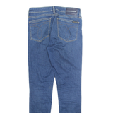 CALVIN KLEIN JEANS Mens Jeans Blue Regular Skinny Stone Wash W28 L30