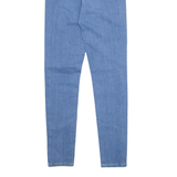 LEVI'S Womens Jeans Blue Regular Skinny Stone Wash W27 L29