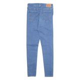 LEVI'S Womens Jeans Blue Regular Skinny Stone Wash W27 L29