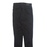 LEVI'S Womens Jeans Black Regular Skinny W24 L30