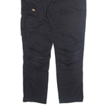 DICKIES Mens Jeans Black Regular Tapered W32 L28
