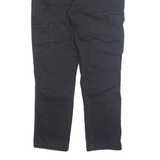 DICKIES Mens Jeans Black Regular Tapered W32 L28