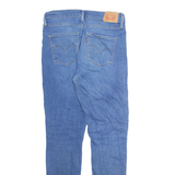 LEVI'S Womens Jeans Blue Regular Tapered W28 L30