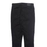 LEVI'S Womens Jeans Black Regular Skinny W31 L29