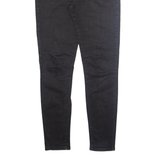LEVI'S Womens Jeans Black Regular Skinny W29 L30