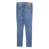 LEVI'S Womens Jeans Blue Regular Skinny Stone Wash W30 L30