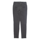 LEVI'S Womens Jeans Grey Regular Skinny W27 L32