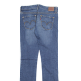 LEVI'S Womens Jeans Blue Regular Tapered Stone Wash W28 L32