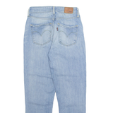 LEVI'S Womens Jeans Blue Regular Tapered Stone Wash W23 L24