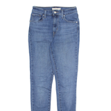 LEVI'S Womens Jeans Blue Regular Skinny Stone Wash W26 L32