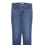 LEVI'S Womens Jeans Blue Regular Skinny Stone Wash W28 L32