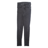LEVI'S Womens Jeans Grey Regular Skinny W25 L32