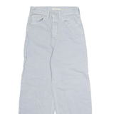 LEVI'S Mens Jeans Grey Relaxed Straight W25 L25