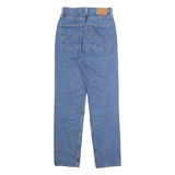 LEVI'S Womens Jeans Blue Slim Straight Stone Wash W28 L31