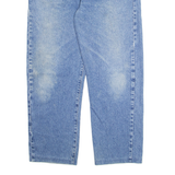 AVIREX Mens Jeans Blue Regular Straight Stone Wash W34 L28