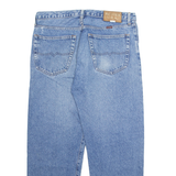 AVIREX Mens Jeans Blue Regular Straight Stone Wash W34 L28
