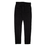 LEVI'S 512 Jeans Lo-Ball Mens Black Slim Tapered W30 L31