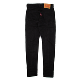 LEVI'S 512 Jeans Lo-Ball Mens Black Slim Tapered W30 L31