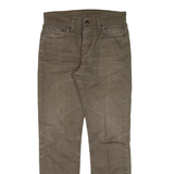 LEVI'S 511 Jeans Mens Green Slim Straight W28 L30