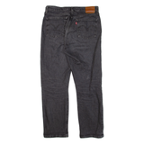 LEVI'S 501 BIG E Jeans Womens Black Regular Straight W29 L28