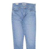 LEVI'S 720 High Rise BIG E Womens Jeans Blue Slim Skinny W27 L28