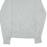 TOMMY HILFIGER Mens Jumper Grey Argyle V-Neck Tight Knit M