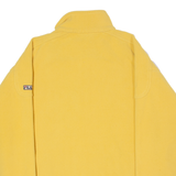 FILA Mens Fleece Yellow 1/4 Zip M