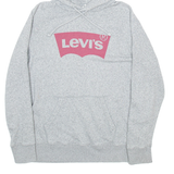 LEVI'S Mens Grey Hoodie S