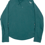 PUMA Mens Green Hoodie M
