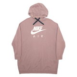 NIKE Womens Brown Hoodie M