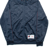 CHAMPION Mens Blue Hoodie XS