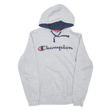 CHAMPION Mens Grey Hoodie S