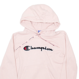 CHAMPION Womens Pink Hoodie S