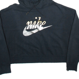 NIKE Womens Black Hoodie M