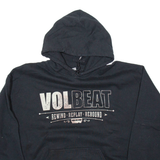 GILDAN Womens Black Hoodie L