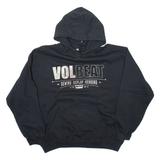 GILDAN Womens Black Hoodie L