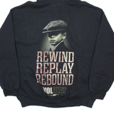 GILDAN Womens Black Hoodie L