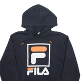 FILA Mens Black Hoodie M