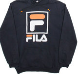 FILA Mens Black Hoodie M
