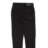 LEVI'S 711 Womens Jeans Black Slim Skinny W24 L27
