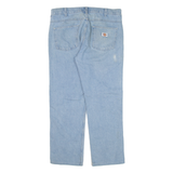 DICKIES Mens Jeans Blue Regular Straight W34 L27