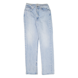 LEVI'S 70s High BIG E Womens Jeans Blue Slim Straight W27 L29